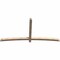 Ekena Millwork Bellingham Smooth Timber Gable Bracket, Douglas Fir, 96"W x 48"H x 3 1/2"D x 3 1/2"F, 12/12 Pitch GBW096X48X0404BEL00SDF - alternate 4